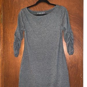 Gray heather dress